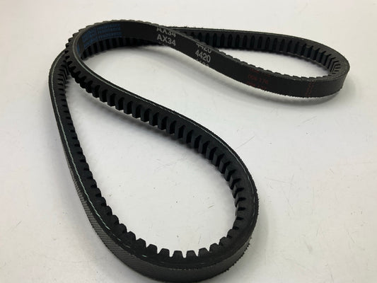 D&D AX34 Cogged Industrial Accessory Drive Belt - 1/2'' X 36''