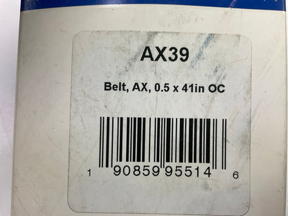 D&D AX39 Cogged Industrial Accessory Drive Belt - 1/2'' X 41''