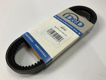 D&D AX40 Industrial Cogged Accessory Drive Belt - 1/2'' X 42''