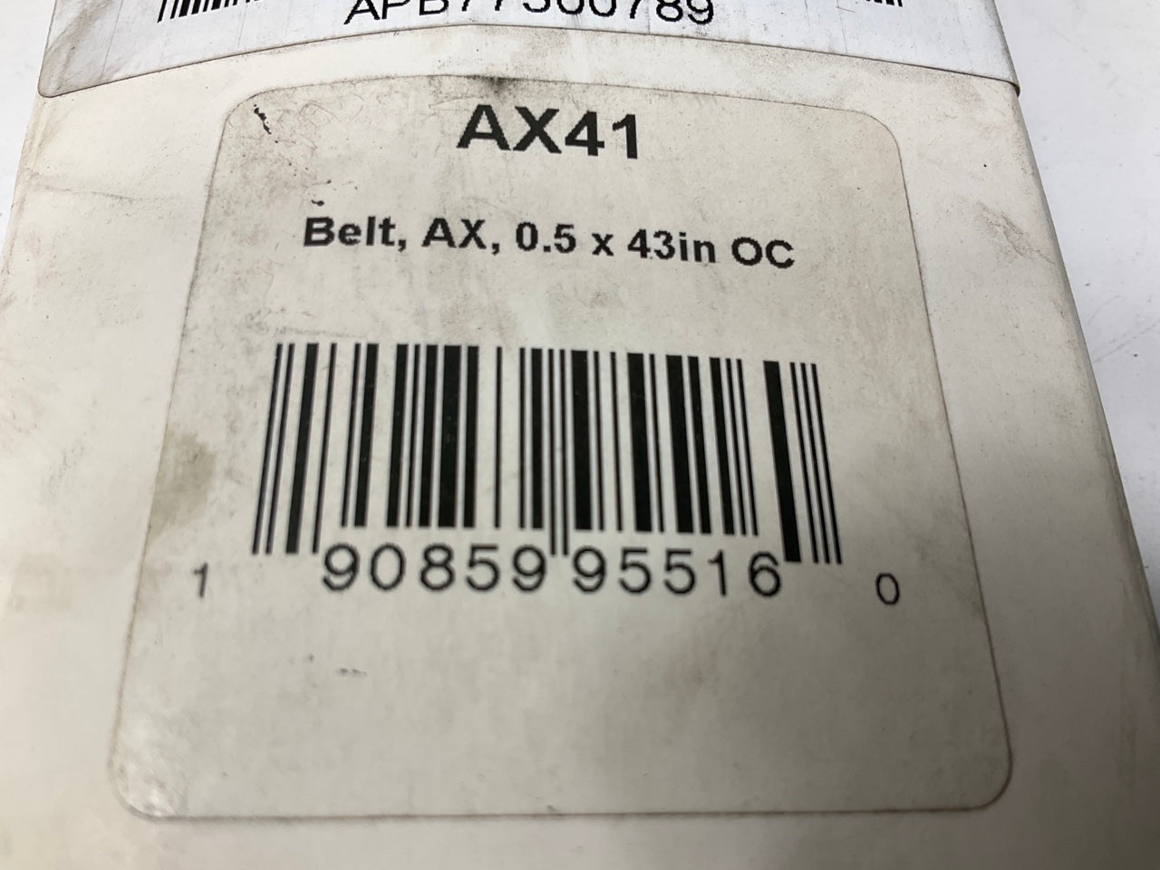 D&D AX41 Cogged Industrial Accessory Drive Belt - 1/2'' X 43''