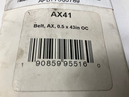 D&D AX41 Cogged Industrial Accessory Drive Belt - 1/2'' X 43''