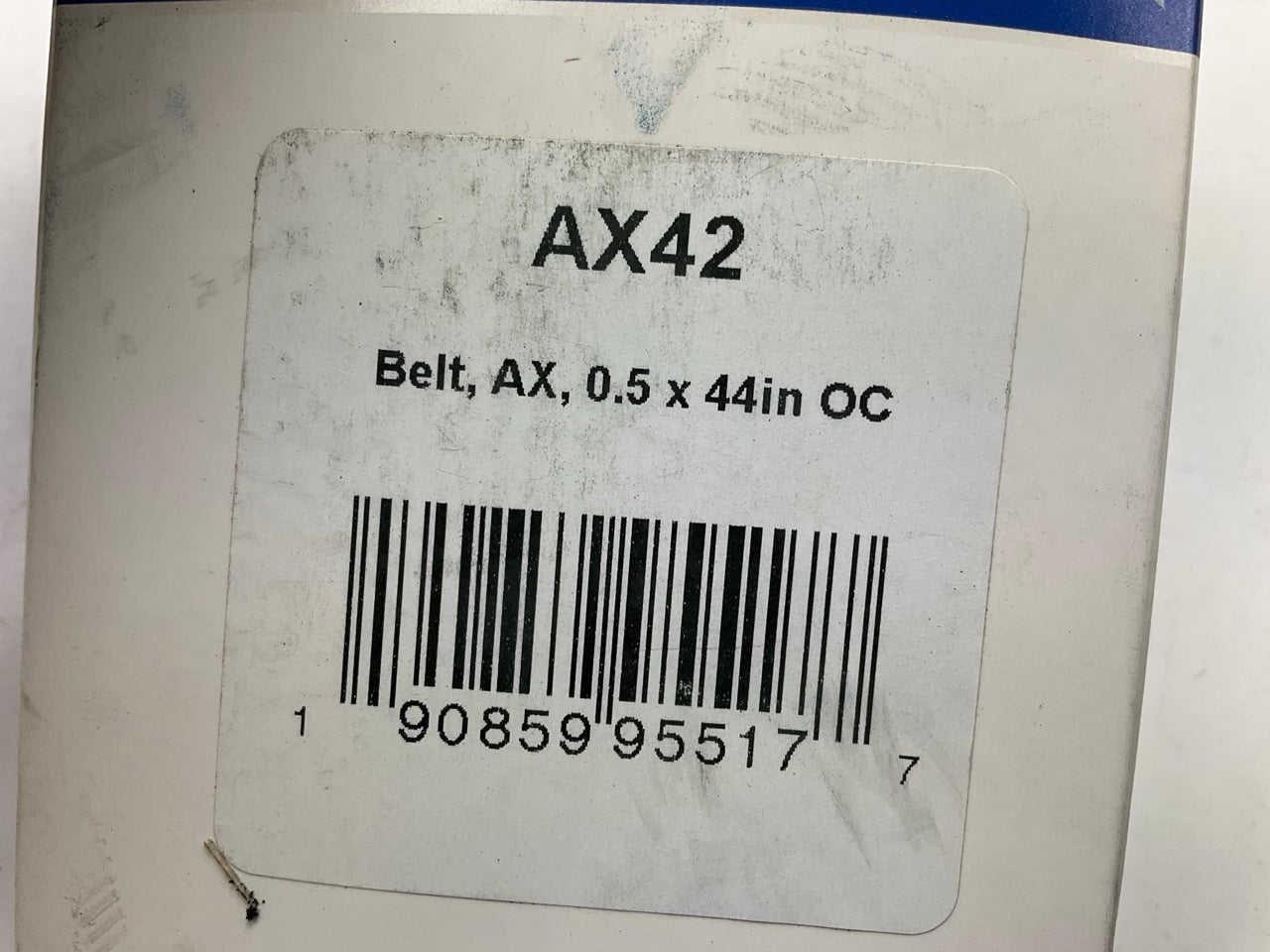 D&D AX42 Cogged Industrial Accessory Drive Belt - 1/2'' X 44''
