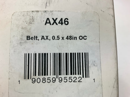 D&D AX46 Cogged Industrial Accessory Drive Belt - 1/2'' X 48''