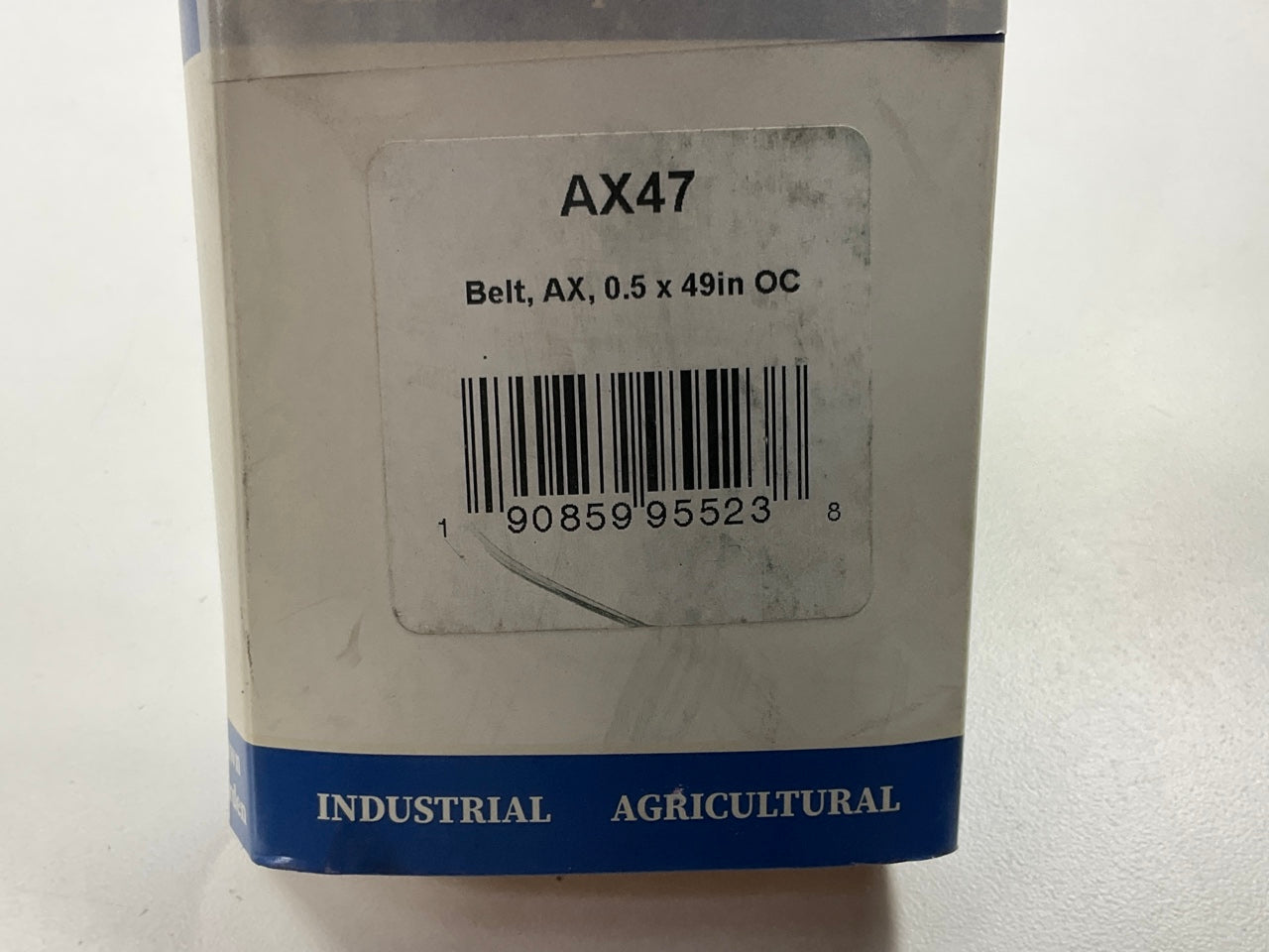 D&D AX47 Cogged Industrial Accessory Drive Belt - 1/2'' X 49''