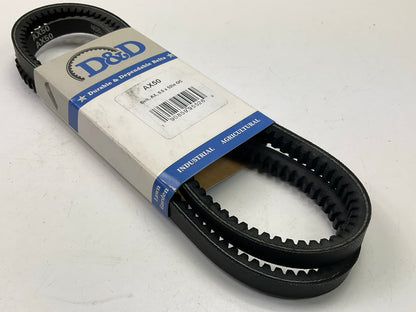 D&D AX50 Cogged Industrial Accessory Drive V - Belt - 1/2'' X 52''