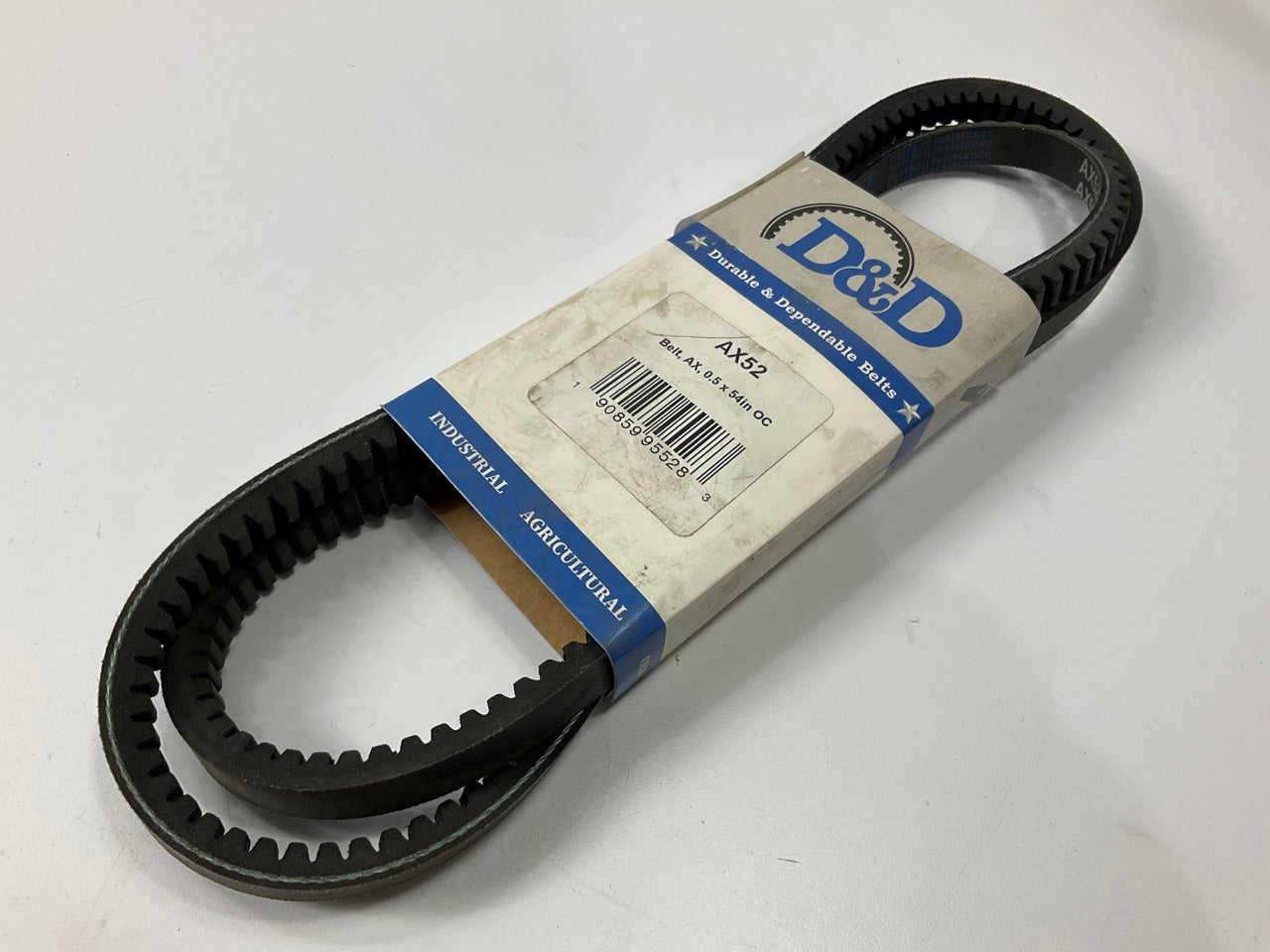 D&D AX52 Industrial Cogged Accessory Drive Belt - 1/2'' X 54''
