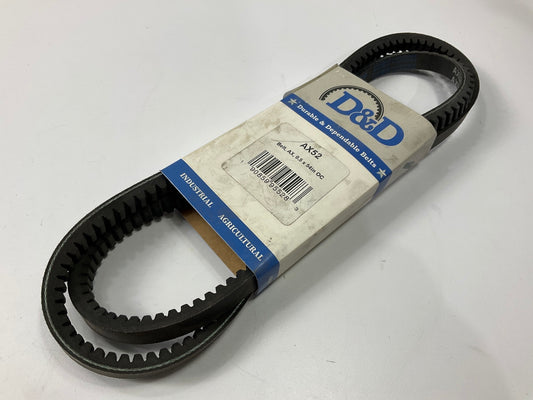 D&D AX52 Industrial Cogged Accessory Drive Belt - 1/2'' X 54''