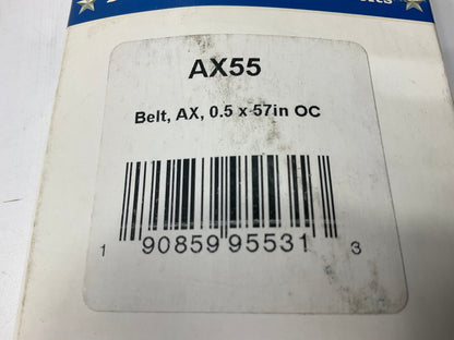D&D AX55 Cogged Industrial Accessory Drive Belt - 1/2'' X 57''
