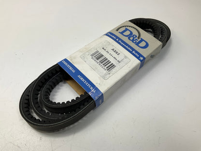 D&D AX63 Cogged Industrial Accessory Drive Belt - 1/2'' X 65''