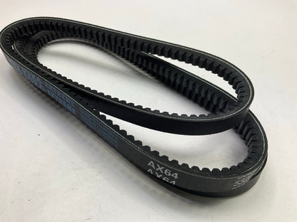 D&D AX64 Cogged Industrial Accessory Drive Belt - 1/2'' X 66''