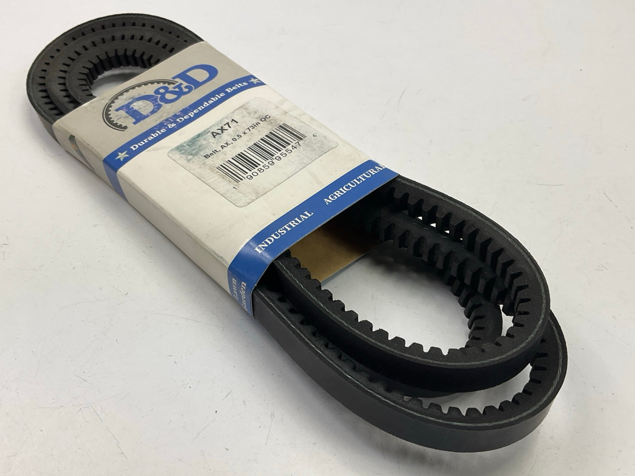 D&D AX71 Industrial Accessory Drive V - Belt - 1/2'' X 73''