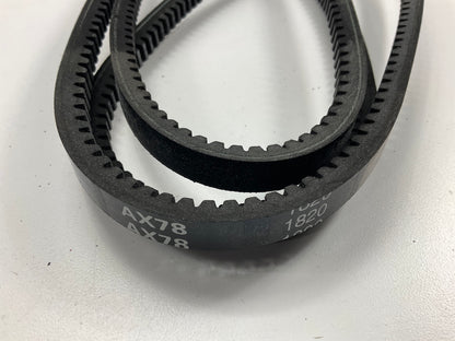 D&D AX78 Cogged Industrial Accessory Drive Belt - 1/2'' X 80''