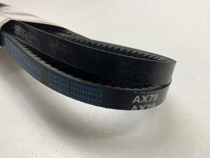 D&D AX79 Cogged Industrial Accessory Drive Belt - 1/2'' X 81''