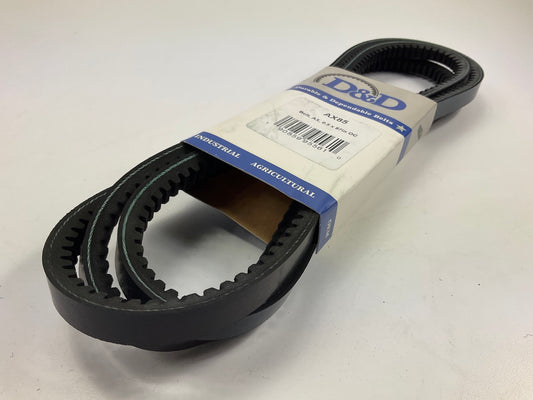 D&D AX85 Cogged Industrial Accessory Drive Belt - 1/2'' X 87''
