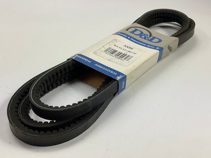 D&D AX86 Cogged Industrial Accessory Drive Belt - 1/2'' X 88''