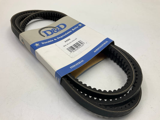 D&D AX89 Cogged Industrial Accessory Drive Belt - 1/2'' X 91''