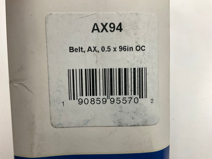 D&D AX94 Industrial Cogged Accessory Drive Belt - 1/2'' X 96''