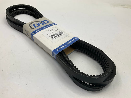 D&D AX96 Cogged Industrial Accessory Drive Belt - 1/2'' X 98''