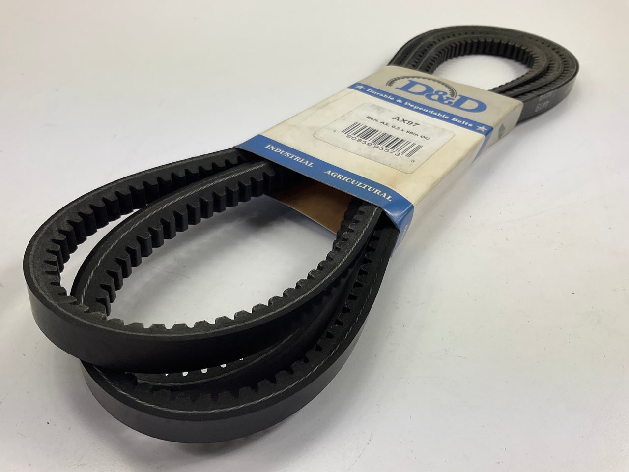 D&D AX97 Cogged Industrial Accessory Drive Belt - 1/2'' X 99''