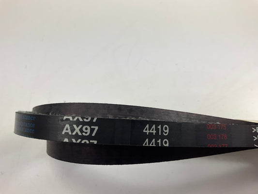 D&D AX97 Cogged Industrial Accessory Drive Belt - 1/2'' X 99''