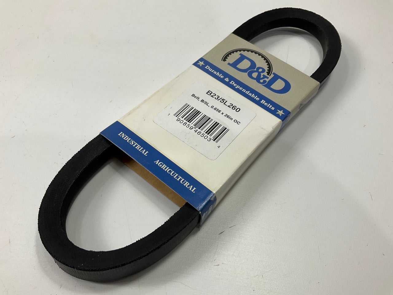 D&D B23-5L260 Lawn & Garden Power Equipment Accessory Drive Belt - 5/8'' X 26''