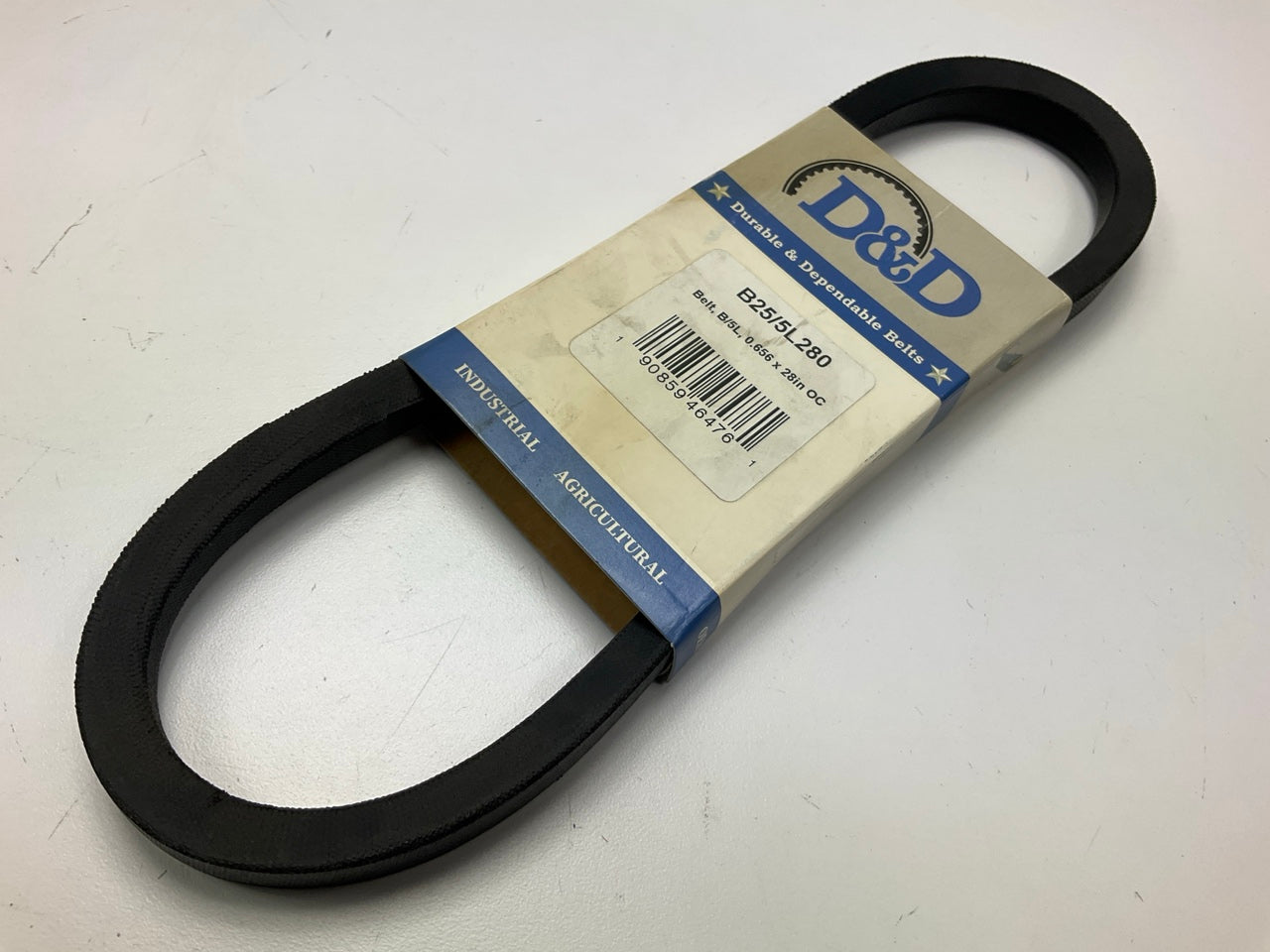D&D B25-5L280 Lawn & Garden Power Equipment Accessory Drive Belt - 5/8'' X 28''