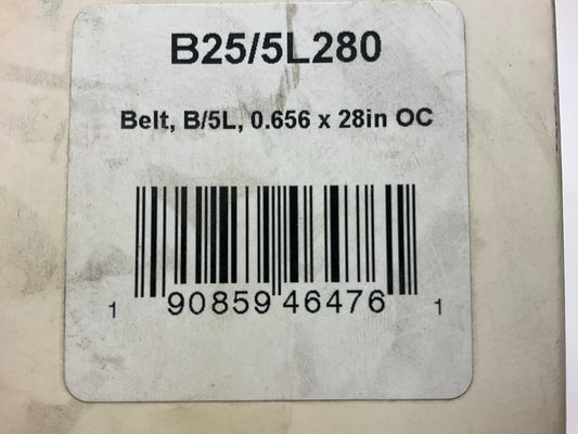 D&D B25-5L280 Lawn & Garden Power Equipment Accessory Drive Belt - 5/8'' X 28''