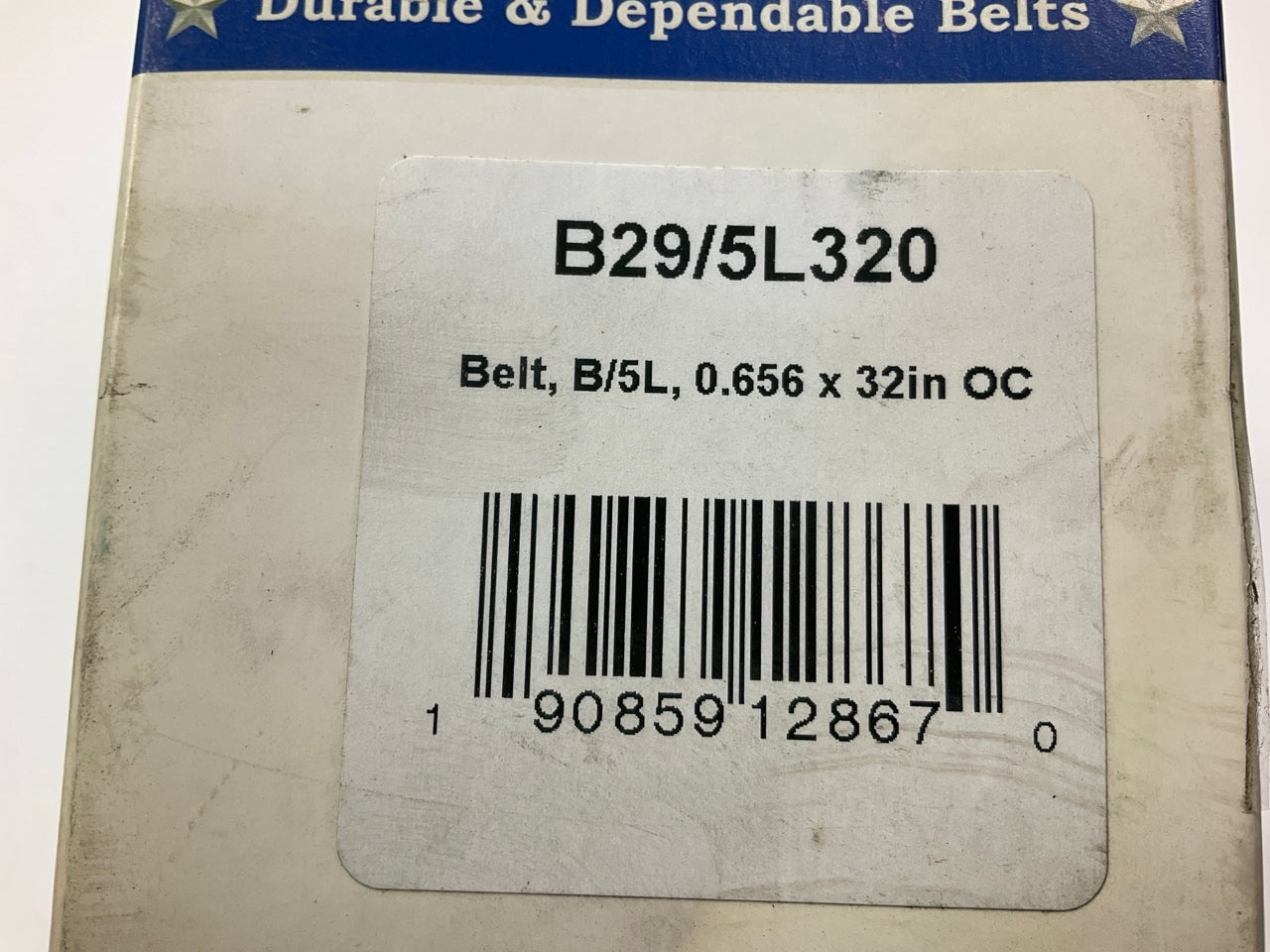 D&D B29-5L320 Lawn & Garden Power Equipment Accessory Drive Belt - 5/8'' X 32''