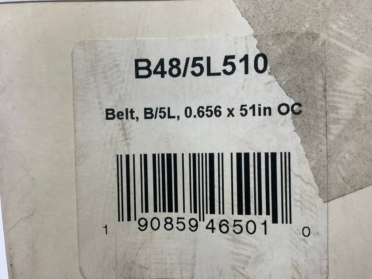 D&D B48-5L510 Lawn & Garden Power Equipment Accessory Drive Belt - 5/8'' X 51''