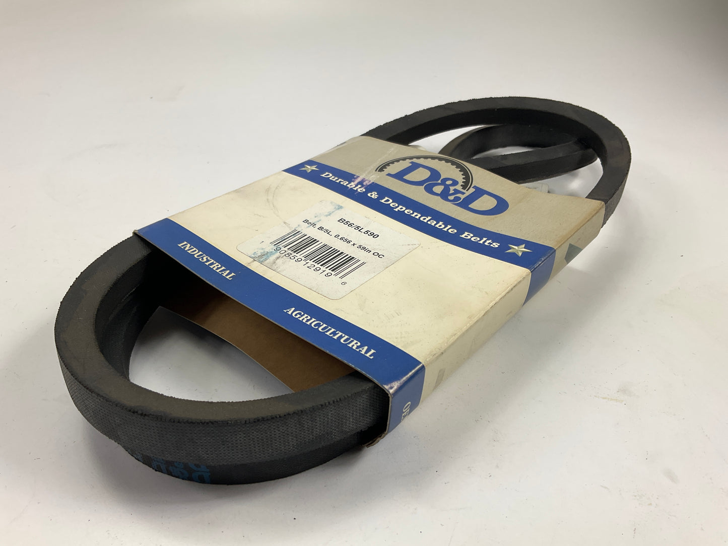 D&D B56-5L590 Lawn & Garden Power Equipment Accessory Drive Belt, 5/8'' X 59''