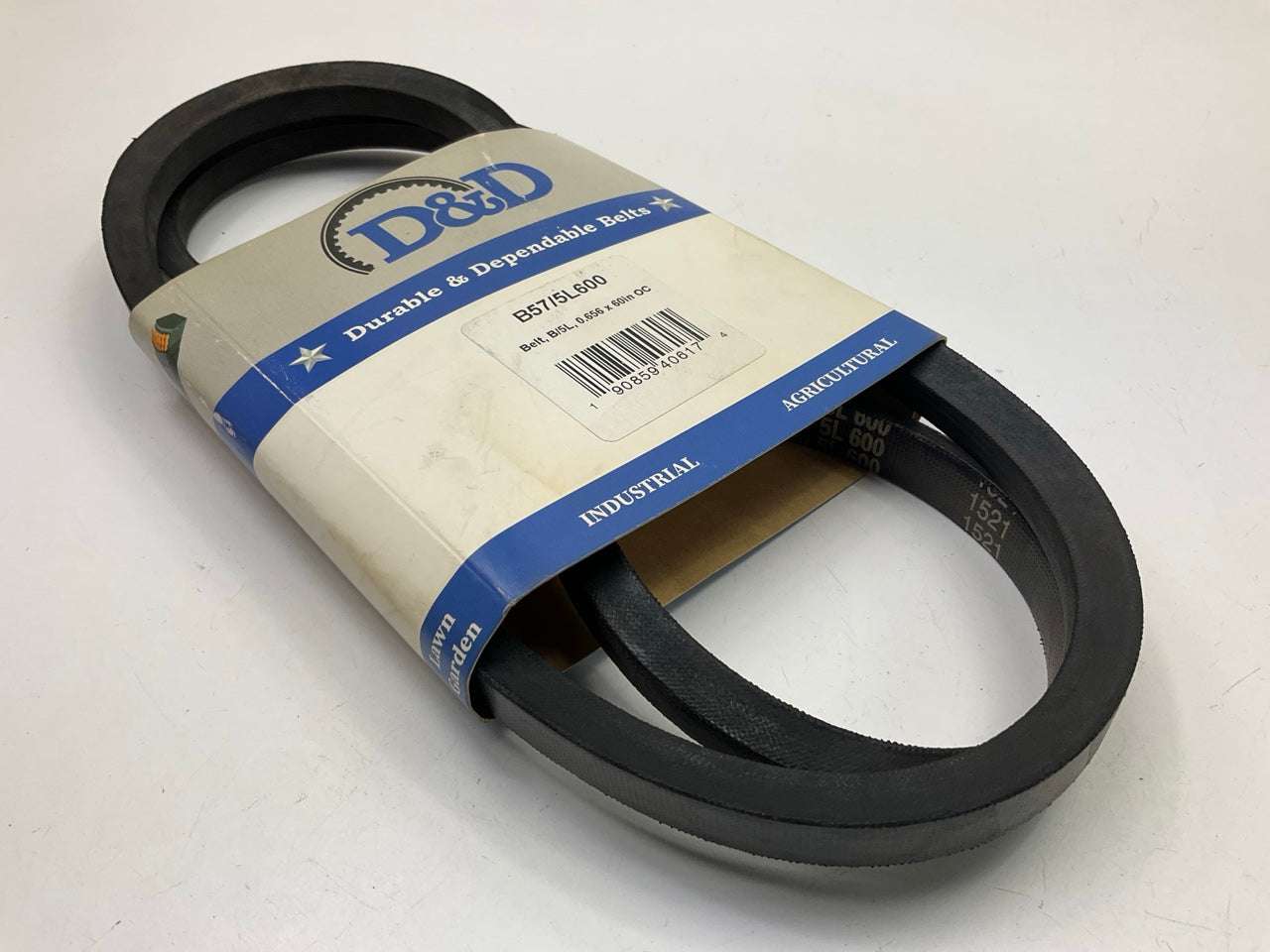 D&D B57-5L600 Lawn & Garden Power Equipment Accessory Drive Belt - 5/8'' X 60''