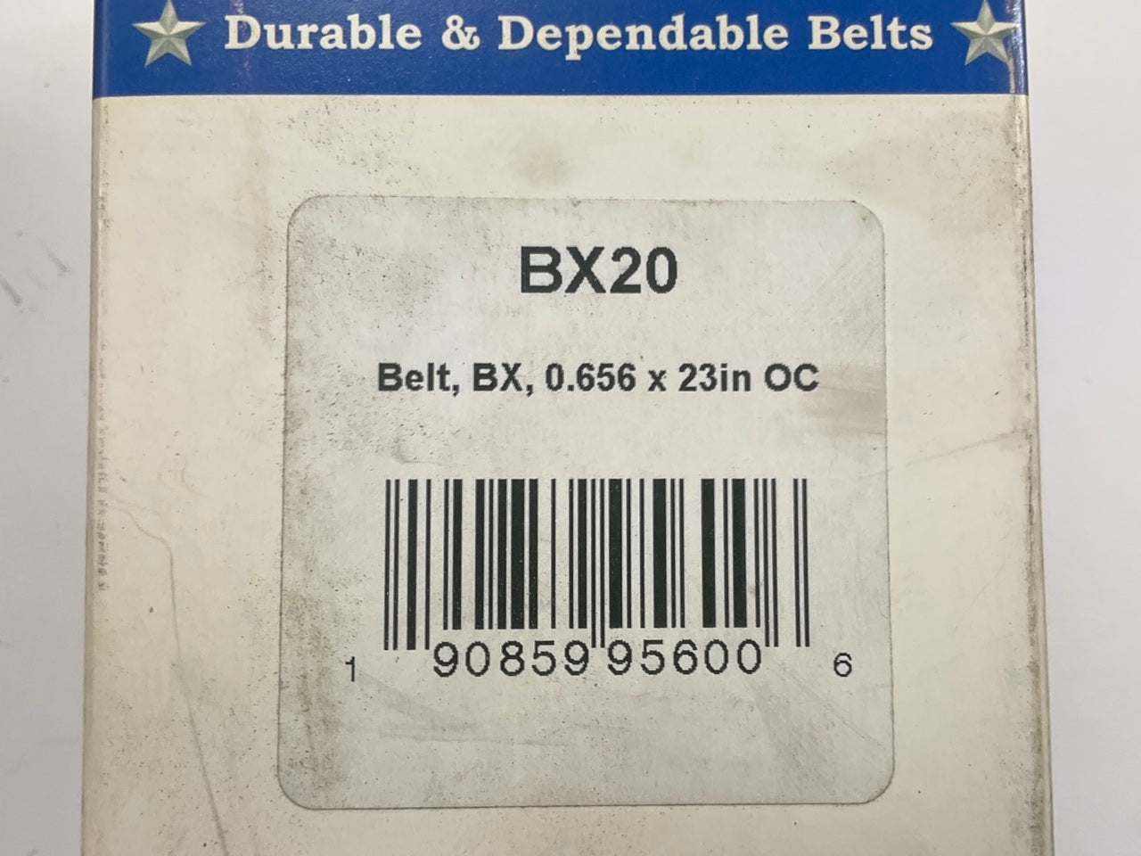 D&D BX20 Lawn & Garden Power Equipment Accessory Drive Belt - 5/8'' X 23''