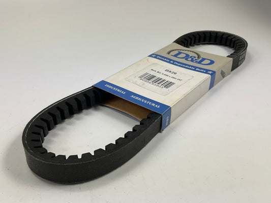 D&D BX26 Cogged Industrial Accessory Drive Belt - 5/8'' X 29''