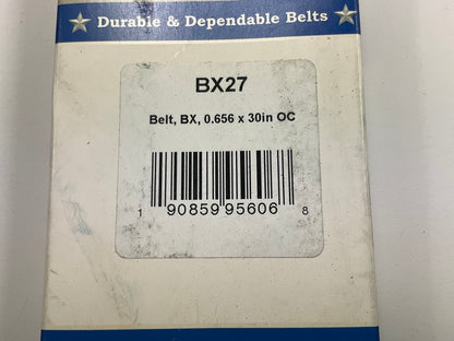 D&D BX27 Lawn & Garden Power Equipment Accessory Drive Belt - 5/8'' X 30''