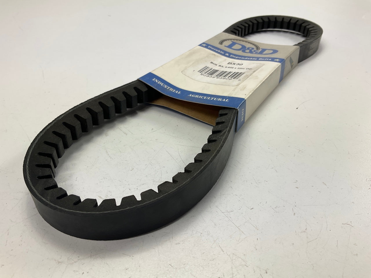 D&D BX30 Cogged Industrial Accessory Drive V-Belt - 21/32'' X 33''