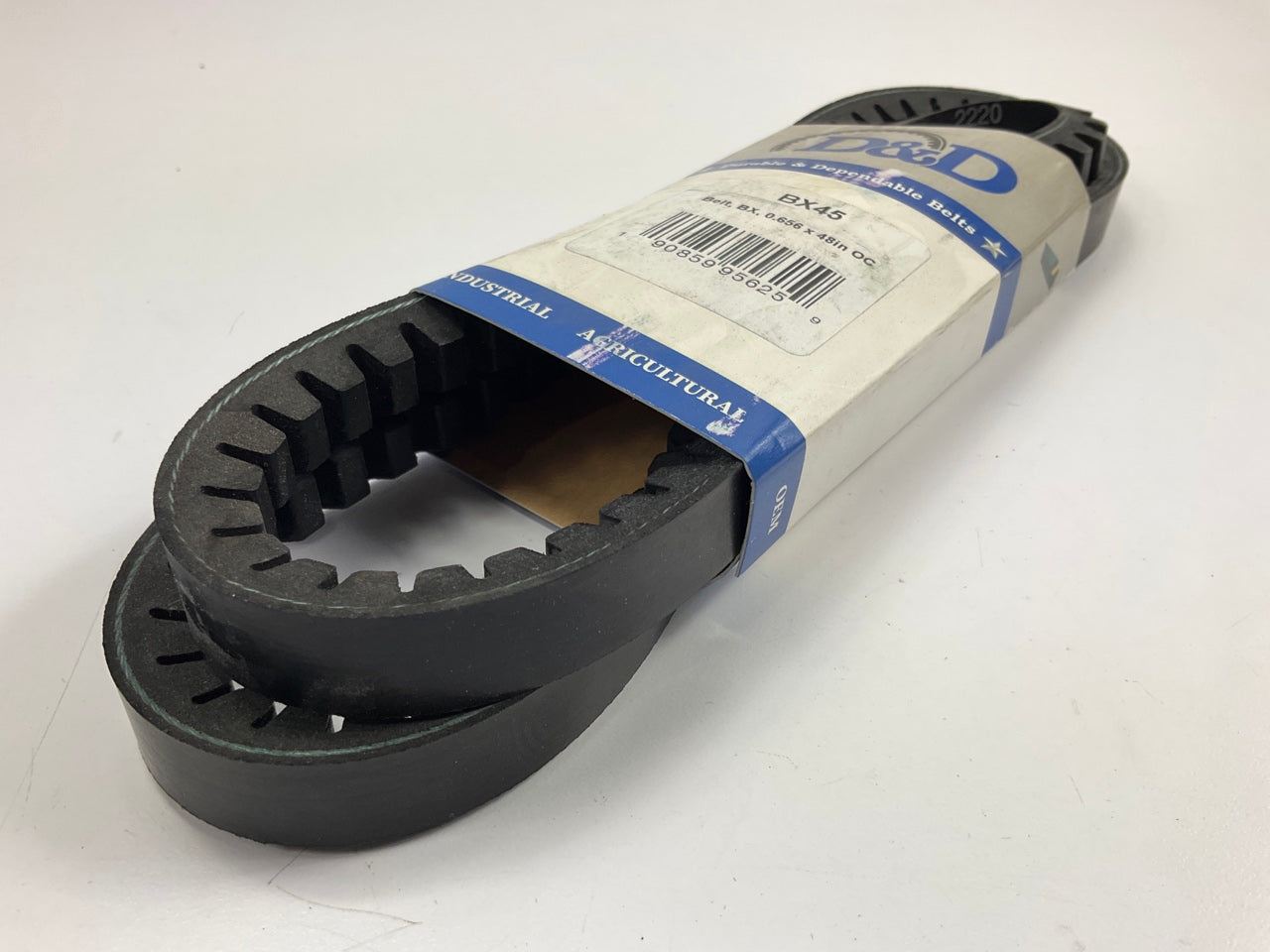 D&D BX45 Cogged Industrial Accessory Drive Belt - 5/8'' X 48''