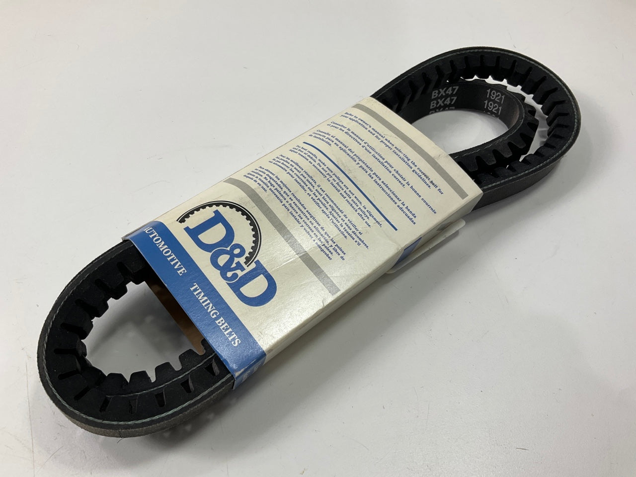 D&D BX47 Industrial Cogged Accessory Drive Belt - 5/8'' X 50''