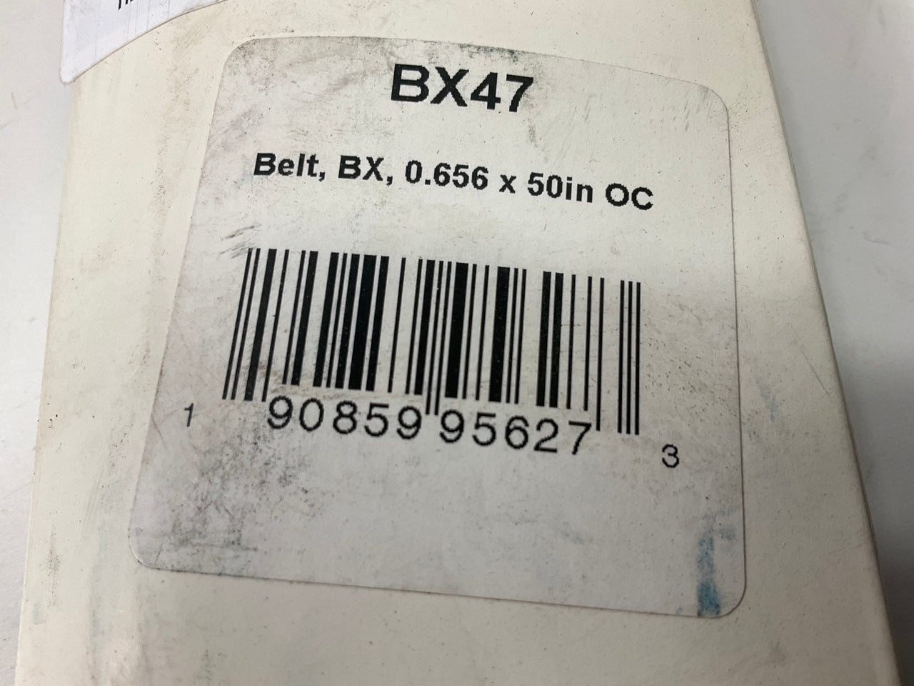 D&D BX47 Industrial Cogged Accessory Drive Belt - 5/8'' X 50''
