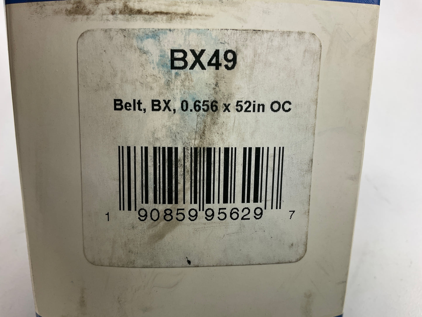 D&D BX49 Cogged Industrial Accessory Drive Belt - 5/8'' X 52''