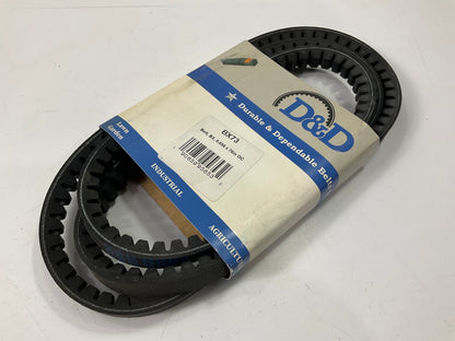 D&D BX73 Cogged Industrial Accessory Drive Belt - 5/8'' X 76''