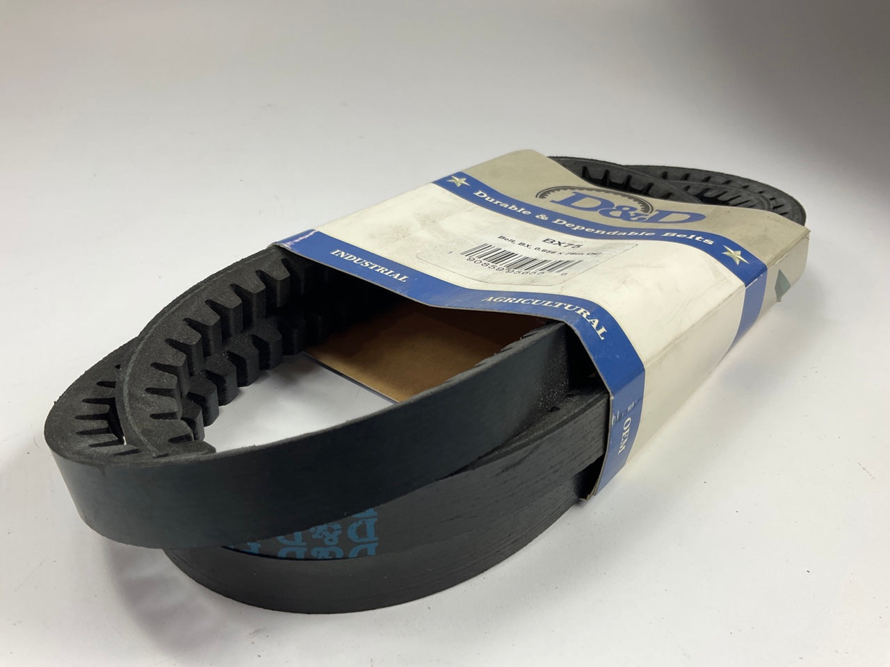 D&D BX75 Cogged Industrial Accessory Drive Belt - 5/8'' X 78''