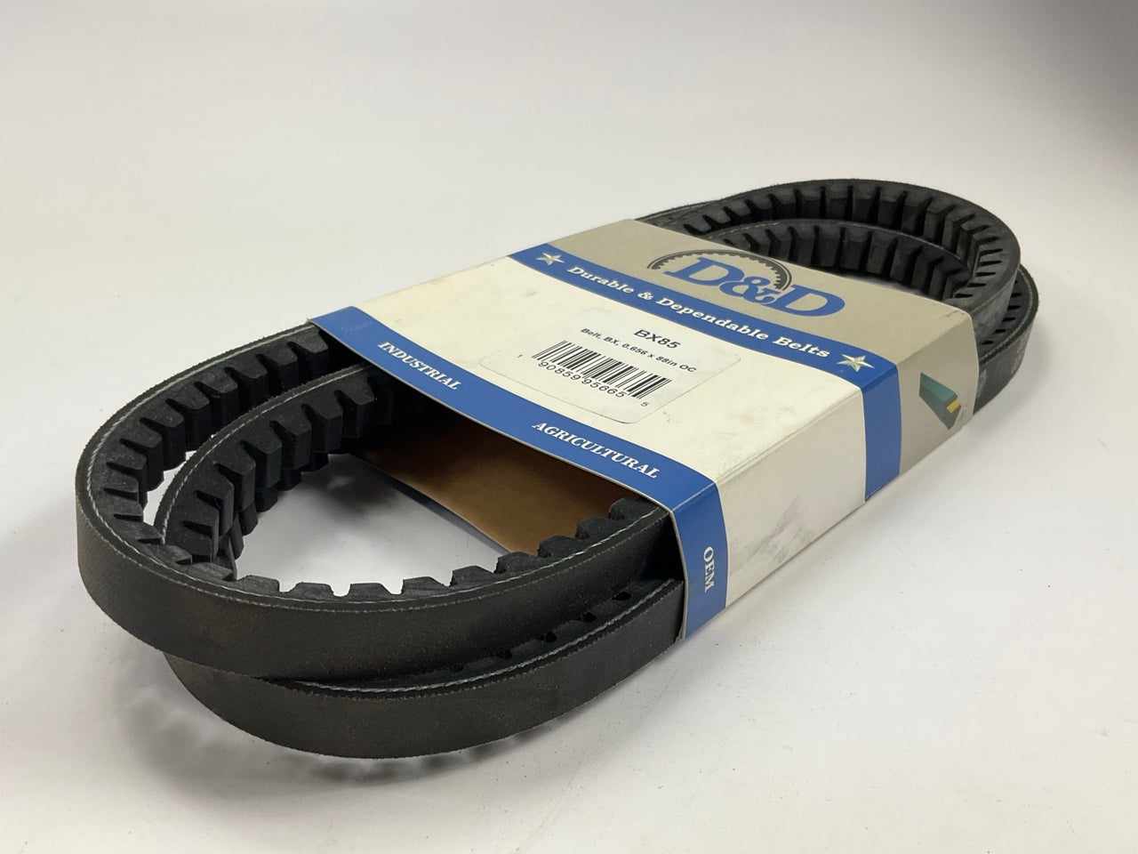 D&D BX85 Cogged Industrial Accessory Drive Belt - 5/8'' X 88''