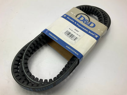 D&D BX87 Cogged Industrial Accessory Drive Belt - 5/8'' X 90''