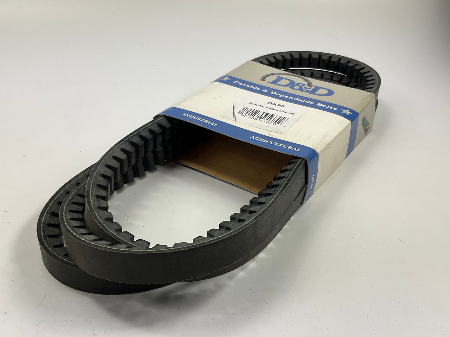 D&D BX90 Cogged Industrial Accessory Drive Belt, 5/8'' X 93''