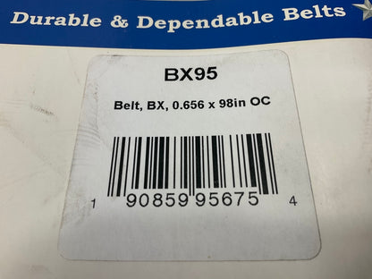 D&D BX95 Cogged Industrial Accessory Drive Belt - 5/8'' X 98''