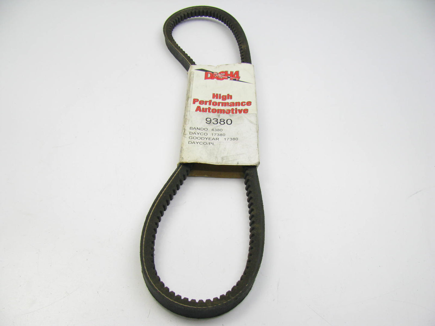 Dash4 9380 Accessory Drive Belt - 0.53'' X 38.375'' - 36 Degree