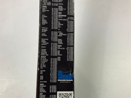 Dash Designs SV01 Original Retractable Sun Shade - For 19'' To 21'' Windshield
