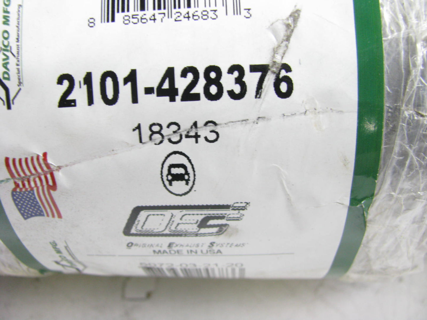 Davico 2101-428376 Rear Catalytic Converter For 2007-2015 Nissan Altima 2.5L-L4