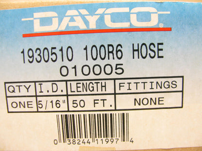 Dayco 010005 Low Pressure Hydraulic Hose DR6 SAE 100R6 5/16'' ID X 50' Long