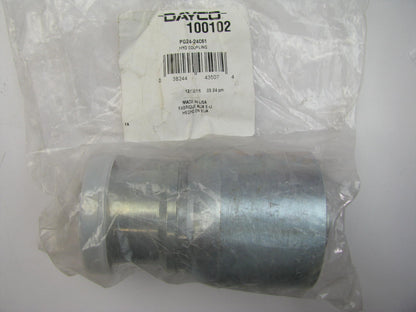 Dayco 100102 Hydraulic Crimp Coupling SAE Code 61 - 1.5'' Hose ID 1.19'' Orifice